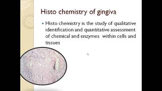 histochemistry and oxygen consumption of gingiva in English [upl. by Tenn420]