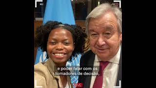 Mensagem da Jovem Advogada do UNICEF sobre a qualidade da educação em Moçambique [upl. by Stephi]