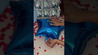 How to deflate a foil balloon and reuse it  BirthdayCelebration balloons reuse ballons [upl. by Eimor]