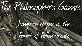 Forest of Fallen Giants  How to get to the corpse above the Firecave Dark Souls 2 [upl. by Neleb954]