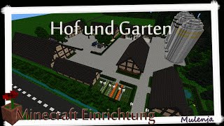 MINECRAFT  Bauernhof 17  Hof und Garten  Einrichten in Minecraft [upl. by Reede]