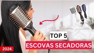 AS MELHORES ESCOVAS SECADORAS de 2024  Qual a melhor escova secadora de 2024 [upl. by Sotsirhc]