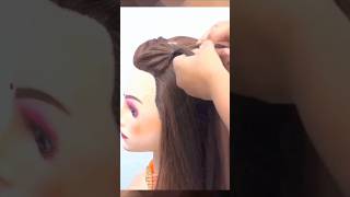 New hairstyle backhairstyle highlookbridalhairlook [upl. by Hannahoj]