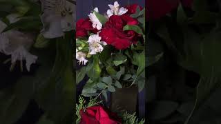 Serenatas Christmas Blossoms christmas christmasflowerarrangement christmasdecor [upl. by Harelda890]