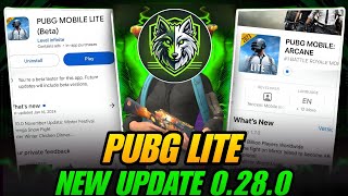 PUBG LITE NEW UPDATE 0280  Exciting Changes amp Features [upl. by Nealy]