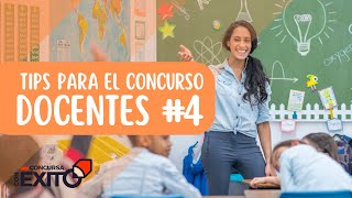 continuación tips concurso docente 4 [upl. by Griswold326]