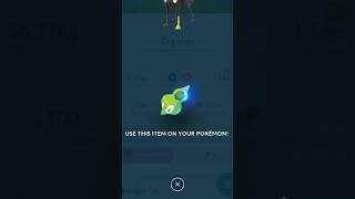 using zygarde cells for changing zygarde form in pokemon go [upl. by Amlus]