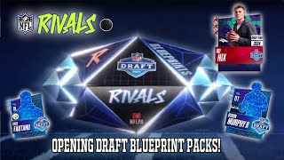 NFL RIVALS Opening DRAFT BLUEPRINT PACKS [upl. by Ispep]