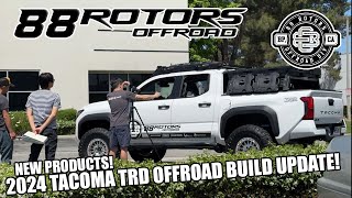 2024 TACOMA TRD OFFROAD BUILD UPDATE WITH MORE PARTS [upl. by Kendry542]