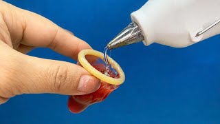 Millions of people do not know these Ingenious Home Hacks 5 Amazing Tricks With Hot Glue [upl. by Erminna554]