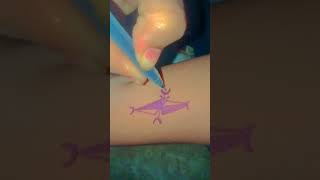 Pen tattoo design pentattoo youtubeshorts tattoo tellychakkar [upl. by Nnairret]