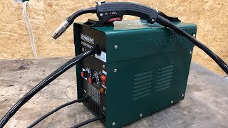 Lidl PARKSIDE ® PFDS 120 A2 Mig Flux welding machine Unboxing and Test Fülldraht Schweißgerät 99€ [upl. by Leterg796]