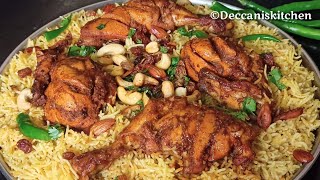 Chicken Mandi Recipe Without Steam amp Without Oven  Restaurant Style Chicken Mandi Recipe [upl. by Eirena]