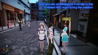 Akibas Trip bug quotMaid Café Help Wantedquot side mission [upl. by Gibbie669]