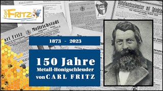 150 Jahre MetallHonigschleudern von CARL FRITZ [upl. by Aitnic137]