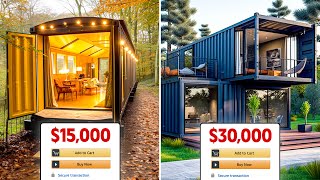 5 Shipping Container Homes You Can Order Right now [upl. by Eeniffar]