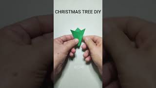 CHRISTMAS DECORATION IDEAS  CHRISTMAS TREE DIY  ORIGAMI CHRISTMAS TREE [upl. by Haduj]