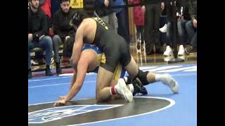 Whoifwhat  Section V A2 wrestling 2024 semifinal 215lbs [upl. by Elylrac]