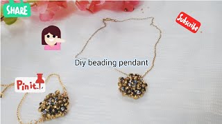 Beautiful pendant and bracelet making tutorialdiy tutorial risingstarrr likeshare subscribe [upl. by Kirsteni]