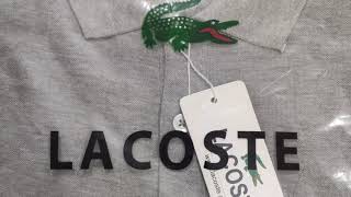 How to Identify Original LACOSTE POLO SHIRT [upl. by Adnwahsal]