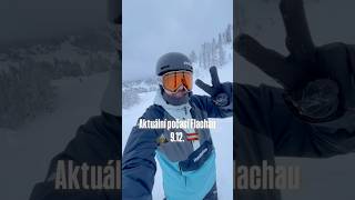 Aktuální počasí Flachau 🏔️🇦🇹🫡 flachau snowboarding pocasi honzakanurek thisiskurvalife 🏂 [upl. by Nilved]