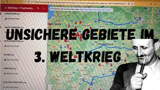 Unsichere Gebiete im 3 Weltkrieg Zuschauerabfragen Ersteller der Karte unbekannt [upl. by Erised284]