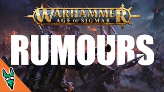 AOS RUMOURS Big hats Underworlds rat wheels nice Nagash RumourWang [upl. by Ahgiela427]