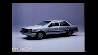 1987 Hyundai Stellar CXL 2 TV Commercial [upl. by Nednal]