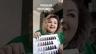 Prosalon 11 ряд Краситель заблокированный на quotзеленьquot prosalon hairbeauty красители [upl. by Quitt]