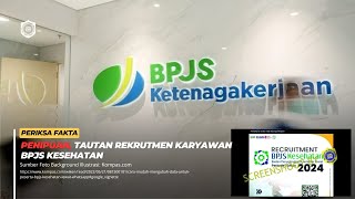 PENIPUAN TAUTAN REKRUTMEN KARYAWAN BPJS KESEHATAN [upl. by Eldreeda]