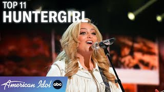 HunterGirl Makes Her Parents Proud With quotBaby Girlquot  American Idol 2022 [upl. by Cram]