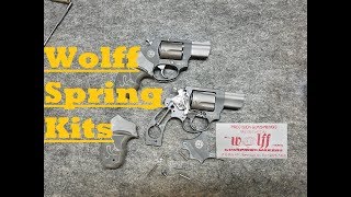 Wolff spring kits Revolver installation HowTo Taurus 85 [upl. by Anillehs459]