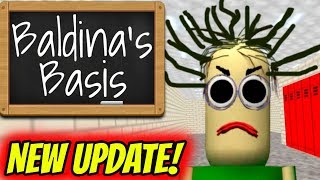 NEW UPDATE Baldinas Basis in Education Literary Grammar V 002  Baldis Basics Spin Off Game [upl. by Ssilb]