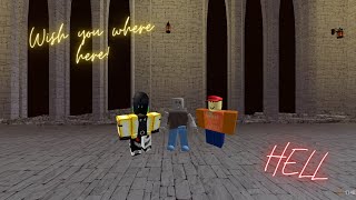 Playing Roblox Chained Together with Friends [upl. by Phineas538]