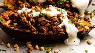 Easy Moroccan Stuffed Eggplant [upl. by Leeanne458]