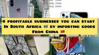 5 businesses you can do as a student 🇿🇦 exporting goods from China 🇨🇳 phones clothes sneakers [upl. by Towrey]