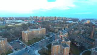 Flight over Breukelen Houses towards Starrett City [upl. by Nitsug]