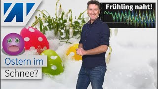 Kommen Schnee und Kälte jetzt erst an Ostern Sturmwarnung für Fastnacht Rosenmontag bis 17 °C [upl. by Lledniw]