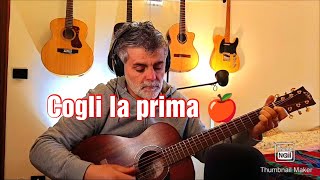 BRANDUARDI  COGLI LA PRIMA MELA  chitarra acustica Massimiliano Spalla  Iscriviti al Canale 🍎🙏🎸 [upl. by Faria]