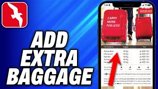 How To Add Extra Baggage In Air Arabia Malyalam 2024  Easy Fix [upl. by Will]