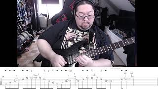 Melodic Power Shred Stacked 5ths and Sweep Picking guitar shred guitarsolo [upl. by Nwahsud497]