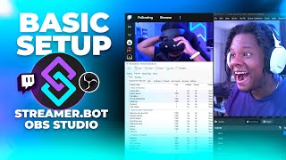 How to Setup Streamer Bot with OBS Studio and Twitch  Easy Tutorial [upl. by Etnovaj507]