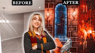 GRYFFINDOR COMMON ROOM MAKEOVER ✨ DIY amp Budget Friendly [upl. by Mis886]