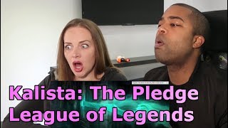 Kalista The Pledge  New Champion Teaser  League of Legends REACTION 🔥 [upl. by Naed]