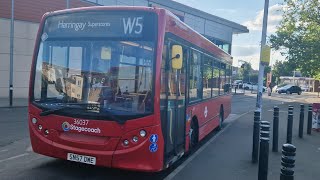 Cooling Fan  Stagecoach London 36037 SN57DWE Bus Route W5  ADL Enviro 200 Allison Euro 4 [upl. by Malinda]