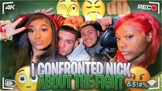 I CONFRONTED NICK AND BRITTANY ABOUT THE FIGHT WITH TRAY 🥊 [upl. by Eigram]