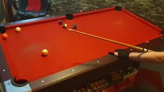 6ft pool table  9 ball break and run 159 [upl. by Feliza]