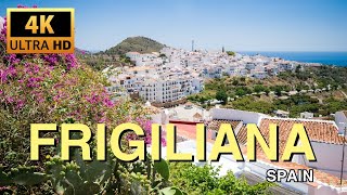 🌴 Frigiliana Málaga Spain  Drone Footage 4K UHD  Relaxing Music [upl. by Yetty]