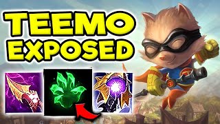 EXPOSING THE MOST BROKEN TEEMO TOP BUILD TRY THIS  S11 TEEMO TOP GAMEPLAY Season 11 Teemo Guide [upl. by Urania]