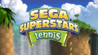 SEGA Superstars Tennis  Menu Theme [upl. by Aihsik]